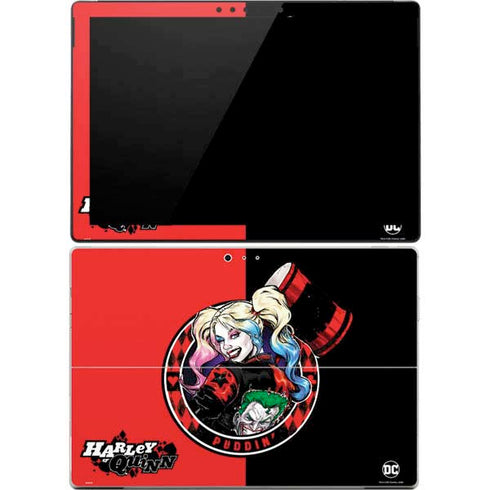 DC Comics Harley Quinn Puddin Surface Pro 4 Skin